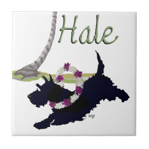 Azulejo Diseño hawaiano territorial escocés