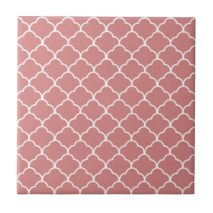 Azulejo Diseño marroquí rosa en Emporiomoffa