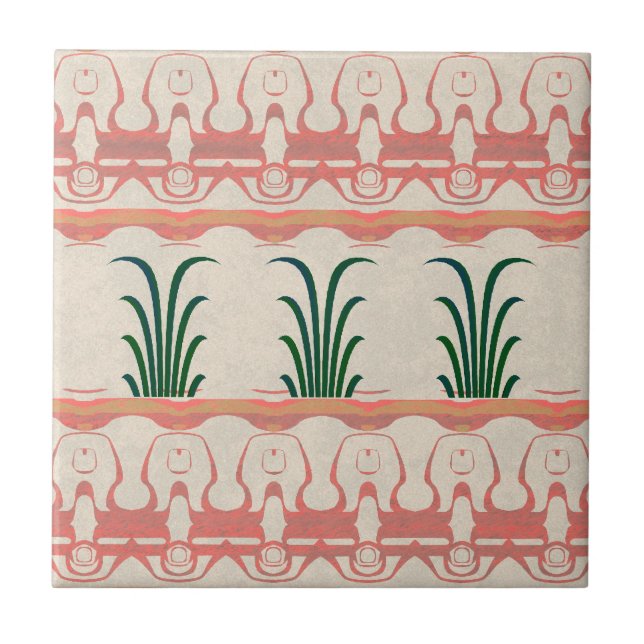 Azulejo Diseño maya (Frente)