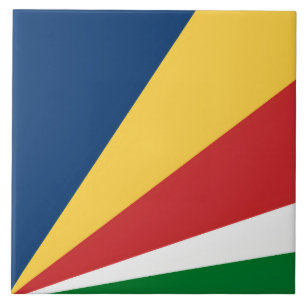 Azulejo Diseño moderno en mosaico con colores de las Seych