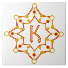 Azulejo Diseño moderno retro de mediados del siglo