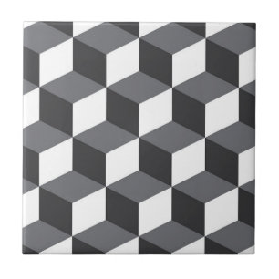 Azulejo Diseño moderno, sencillo y urbano de cubos arquite