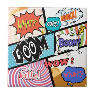 Azulejo Diseño original de los tebeos