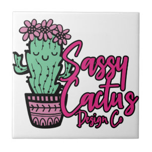 Azulejo DISEÑO SASSY CACTUS GO [logotipo 1]