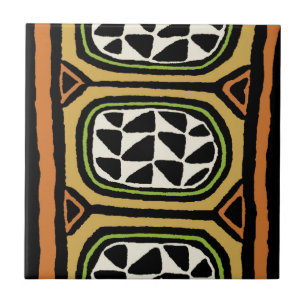 Azulejo Diseño textil kuba africano
