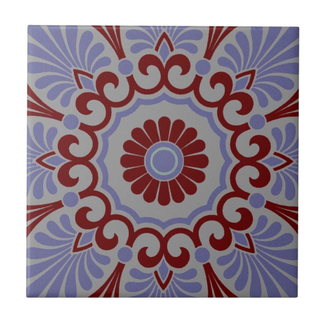 Azulejo Diseño victoriano #8 en VictoriaShaylee (Frente)