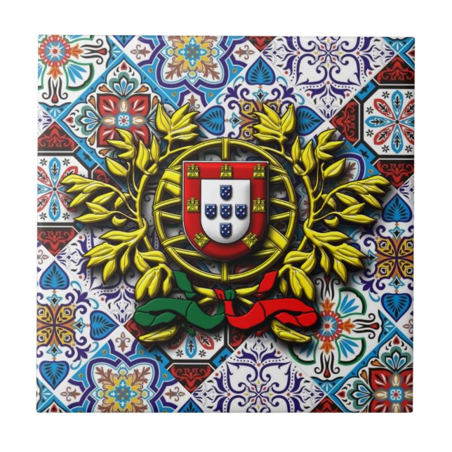 Azulejo diseños portugueses (Frente)