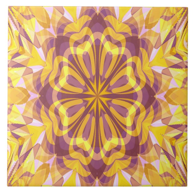 Azulejo Diversión de otoño... (Frente)