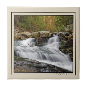 Azulejo Dividir caídas en la carrera de primavera de arena