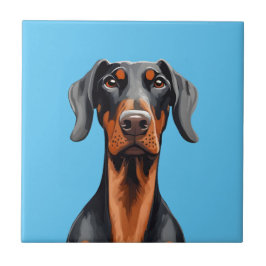 Azulejo Doberman