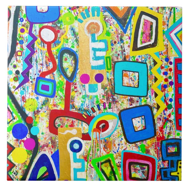 Azulejo Doce 20 6 x 6 mosaico cerámico (Frente)