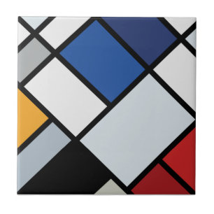 Azulejo Doesburgo - Contra-composición de disonancias