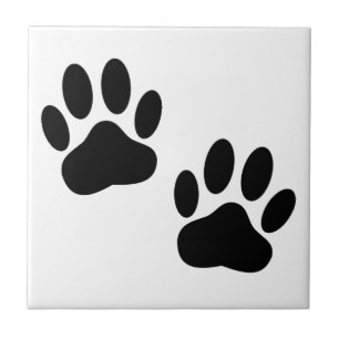 Azulejo Dog Paw imprime Tile