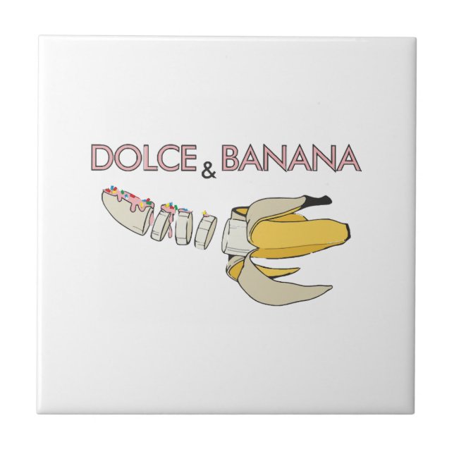 Azulejo Dolce & Banana (Frente)
