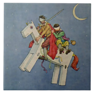 Azulejo “Don Quijote” por W Heath Robinson
