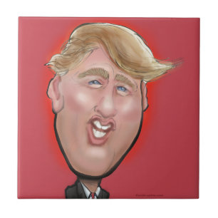 Azulejo Donald Trump