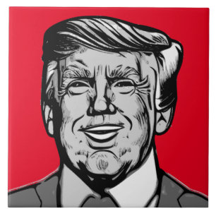 AZULEJO DONALD TRUMP