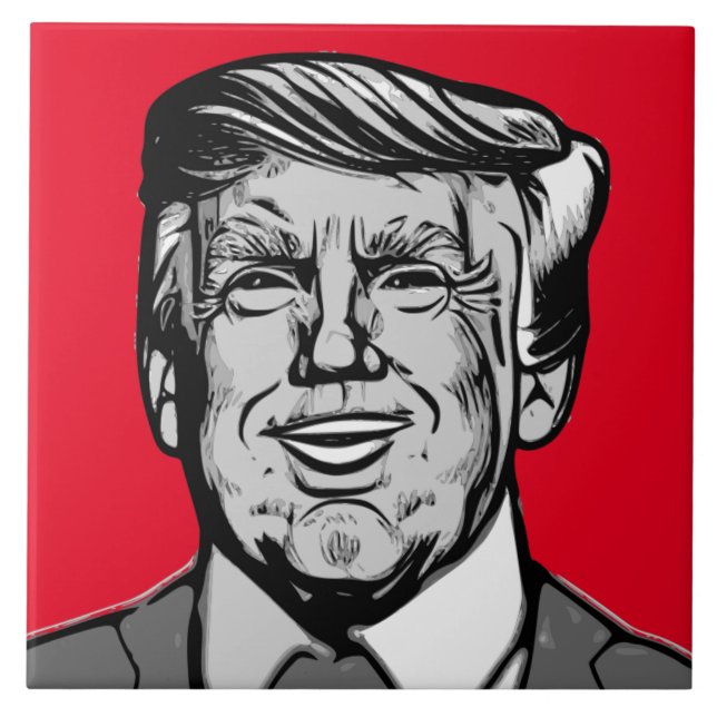 AZULEJO DONALD TRUMP (Frente)