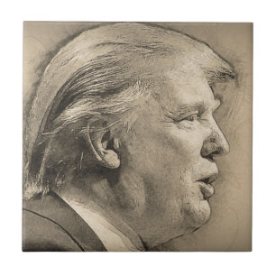 Azulejo Donald Trump