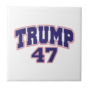 Azulejo Donald Trump 47