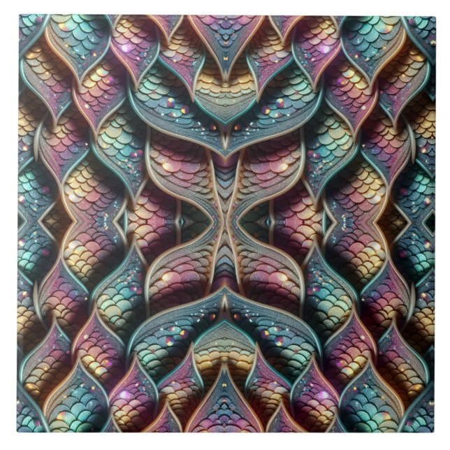 Azulejo ¿Dónde está la sirena? (Frente)