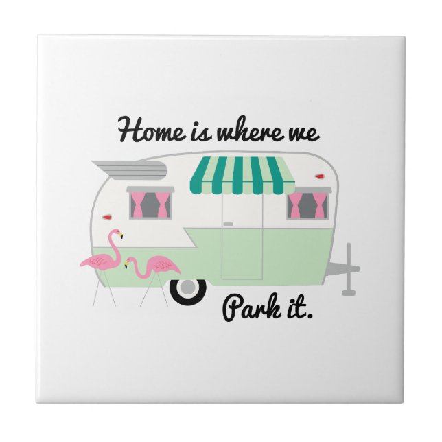 Azulejo Donde lo estacionamos (Frente)