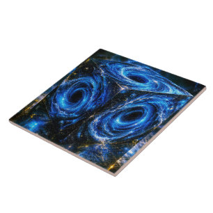 Azulejo Donde los Universos se Vuelven Hacia Adentro - Ret