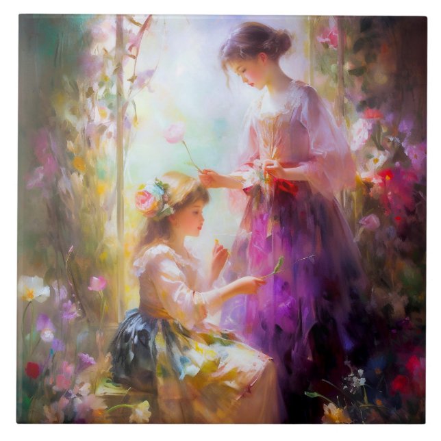 Azulejo Dos amigos (Frente)