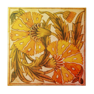 Azulejo Dos Carnations - William De Morgan