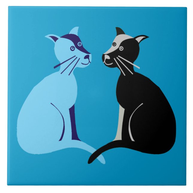 Azulejo dos gatos (Frente)
