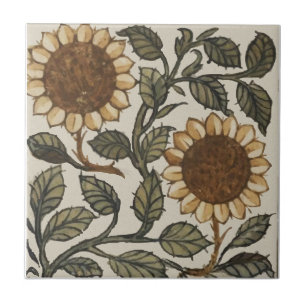 Azulejo Dos girasoles
