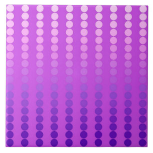Azulejo Dosis de satén - violeta y orquídea