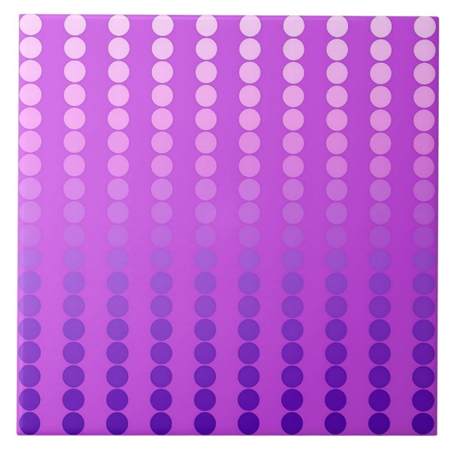 Azulejo Dosis de satén - violeta y orquídea (Frente)