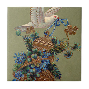 Azulejo Dove Olvídate De Mí Trébol De Cuatro Hojas Campana