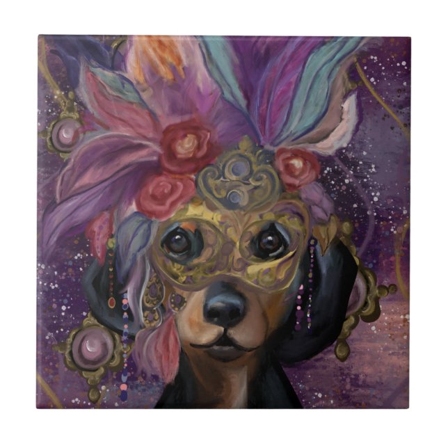 AZULEJO DOXIE DE MÁSCARA ARTE      (Frente)