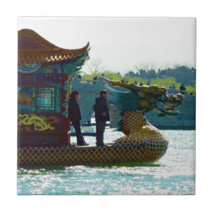 Azulejo Dragon Bot China