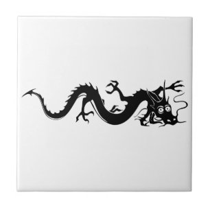 Azulejo Dragón chino (10)