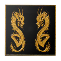 Dragón oriental de oro 02