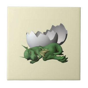 Azulejo Dragón recién nacido