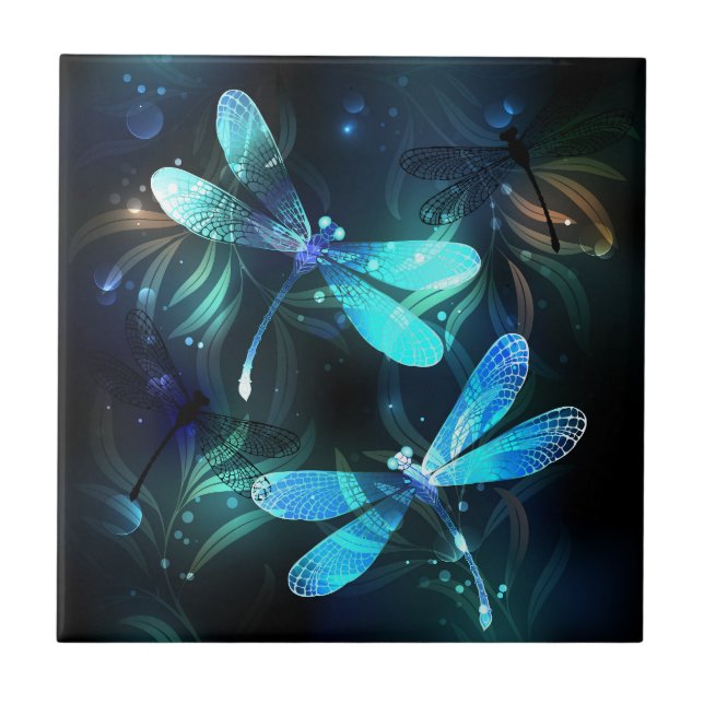 Azulejo Dragonflies (Frente)