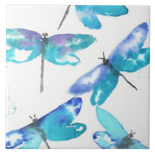 Azulejo Dragonflies 1