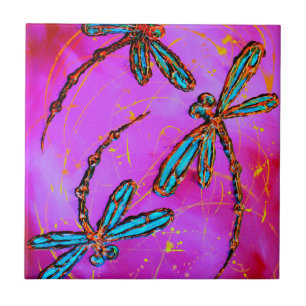 Azulejo Dragonfly Flit Electric Pink