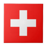 Azulejo Drapeau Suisse<br><div class="desc">Drapeau de la Suisse: "Unus pro omnibus,  omnes pro uno" → Un pour tous,  tous pour un!</div>
