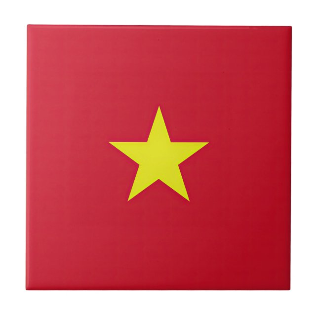 Azulejo Drapeau Vietnam (Frente)