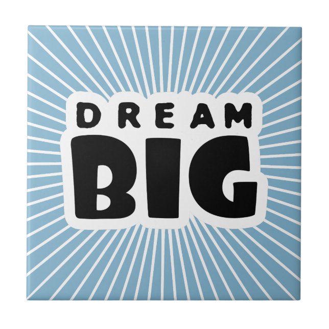 Azulejo Dream Big (Frente)