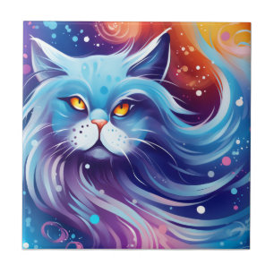 Azulejo Dream Cat Resumen mundo de colores