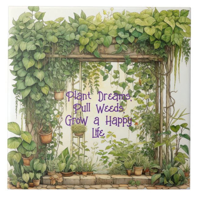 AZULEJO DREAM TRELLIS TILE (Frente)