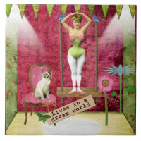Dream World Vintage Funky Ballerina Alteración del