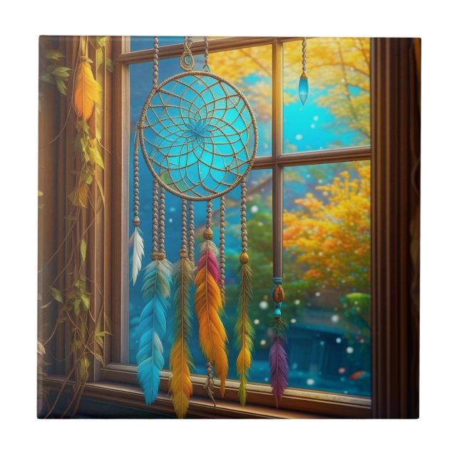 Azulejo Dreamcatcher en Window Boho (Frente)