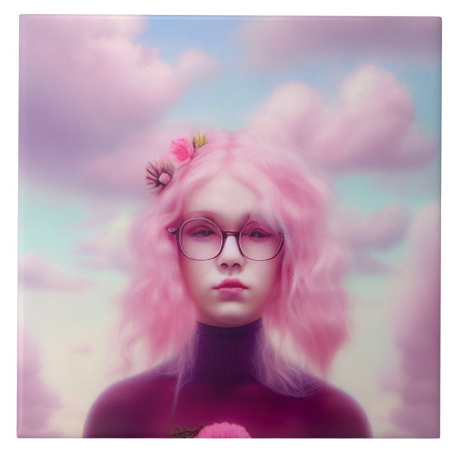 Azulejo Dreamy Pink (Frente)